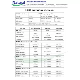 NF-COA Метил сульфонил метан